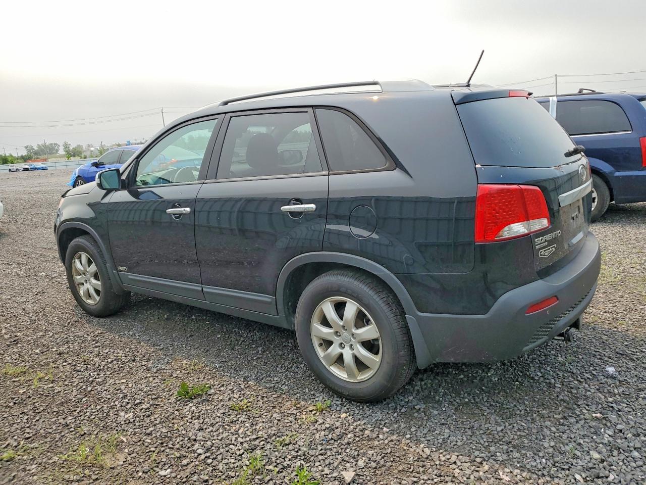 2012 Kia Sorento Lx Black vin: 5XYKTDA29CG275288