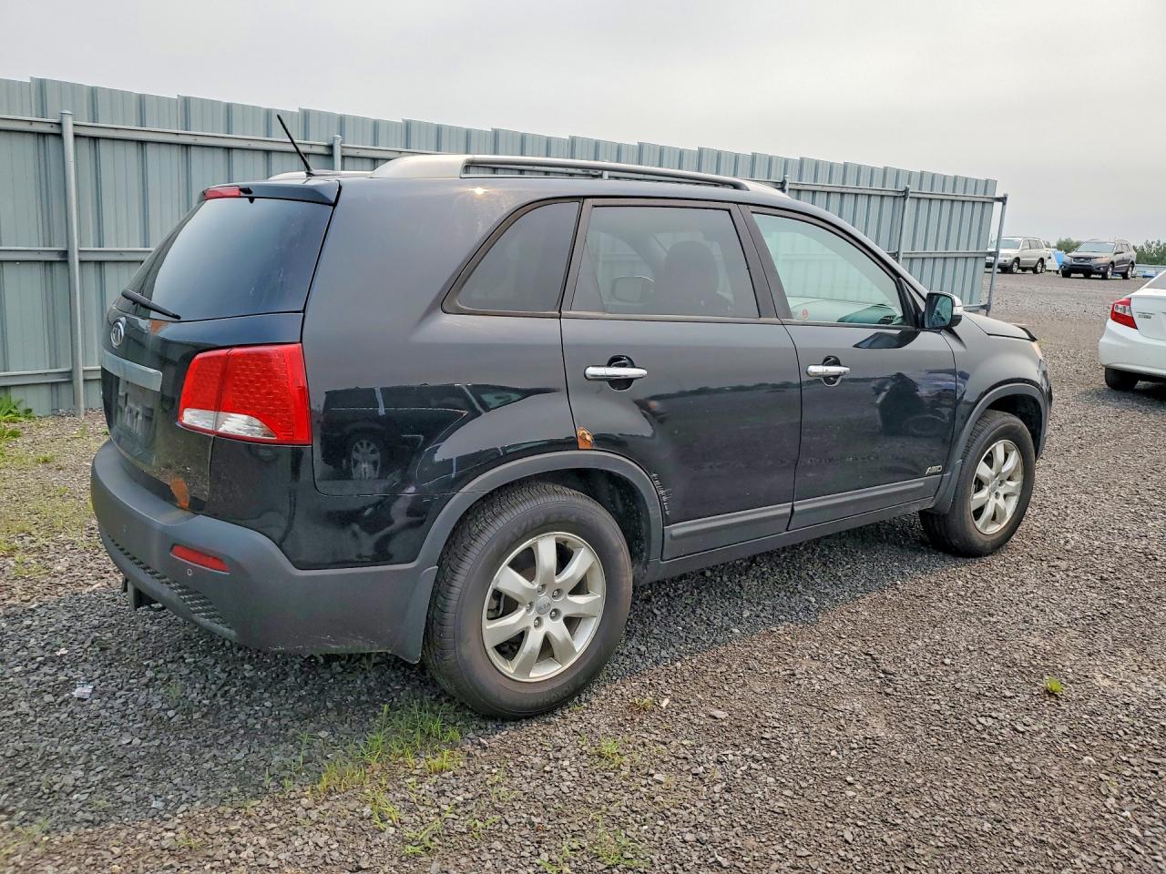 2012 Kia Sorento Lx Black vin: 5XYKTDA29CG275288
