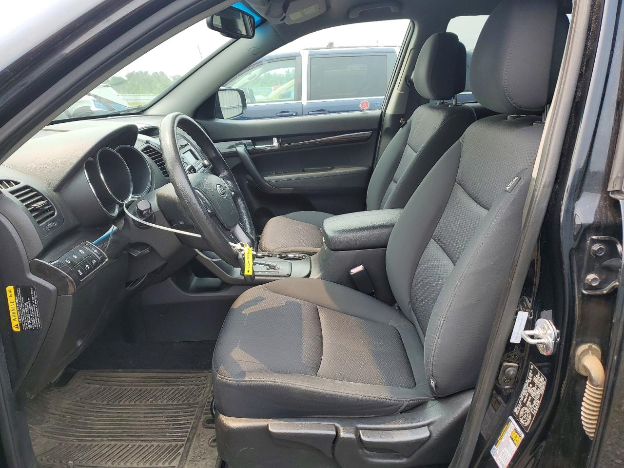 2012 Kia Sorento Lx Black vin: 5XYKTDA29CG275288