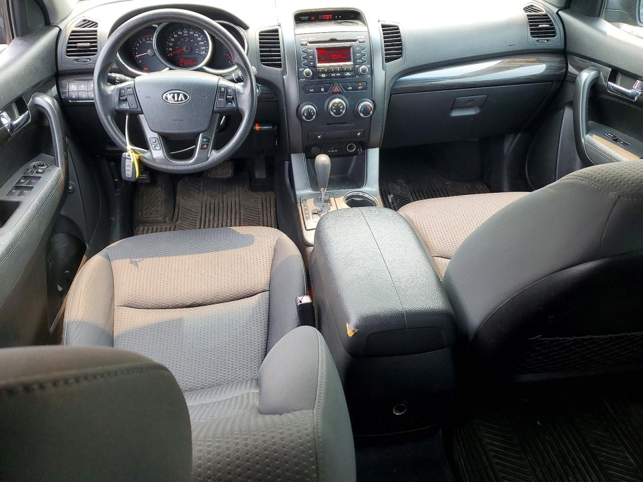 2012 Kia Sorento Lx Black vin: 5XYKTDA29CG275288