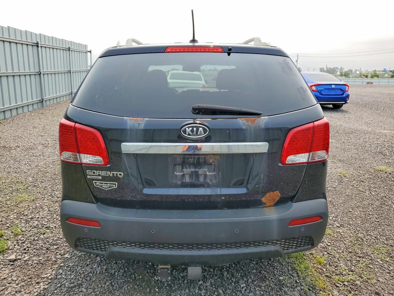 2012 Kia Sorento Lx Black vin: 5XYKTDA29CG275288