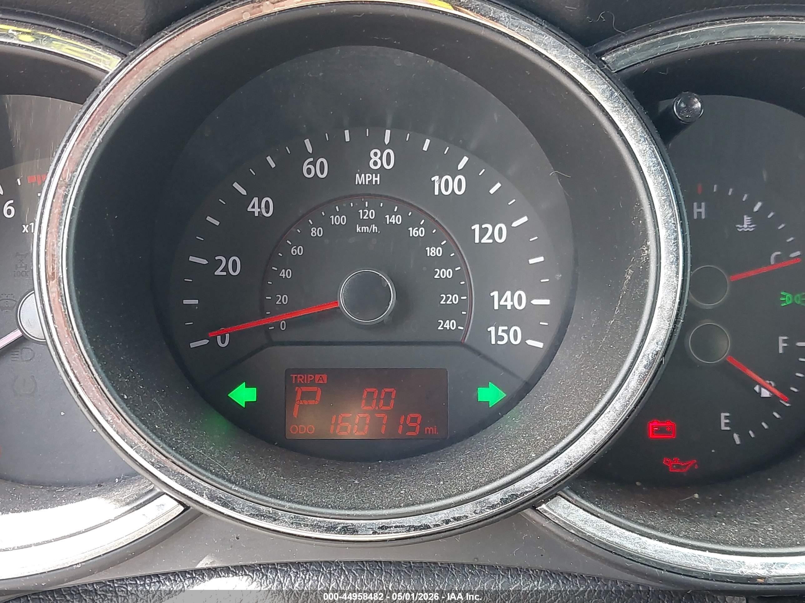 2013 Kia Sorento Lx V6 Gray vin: 5XYKTDA29DG310882