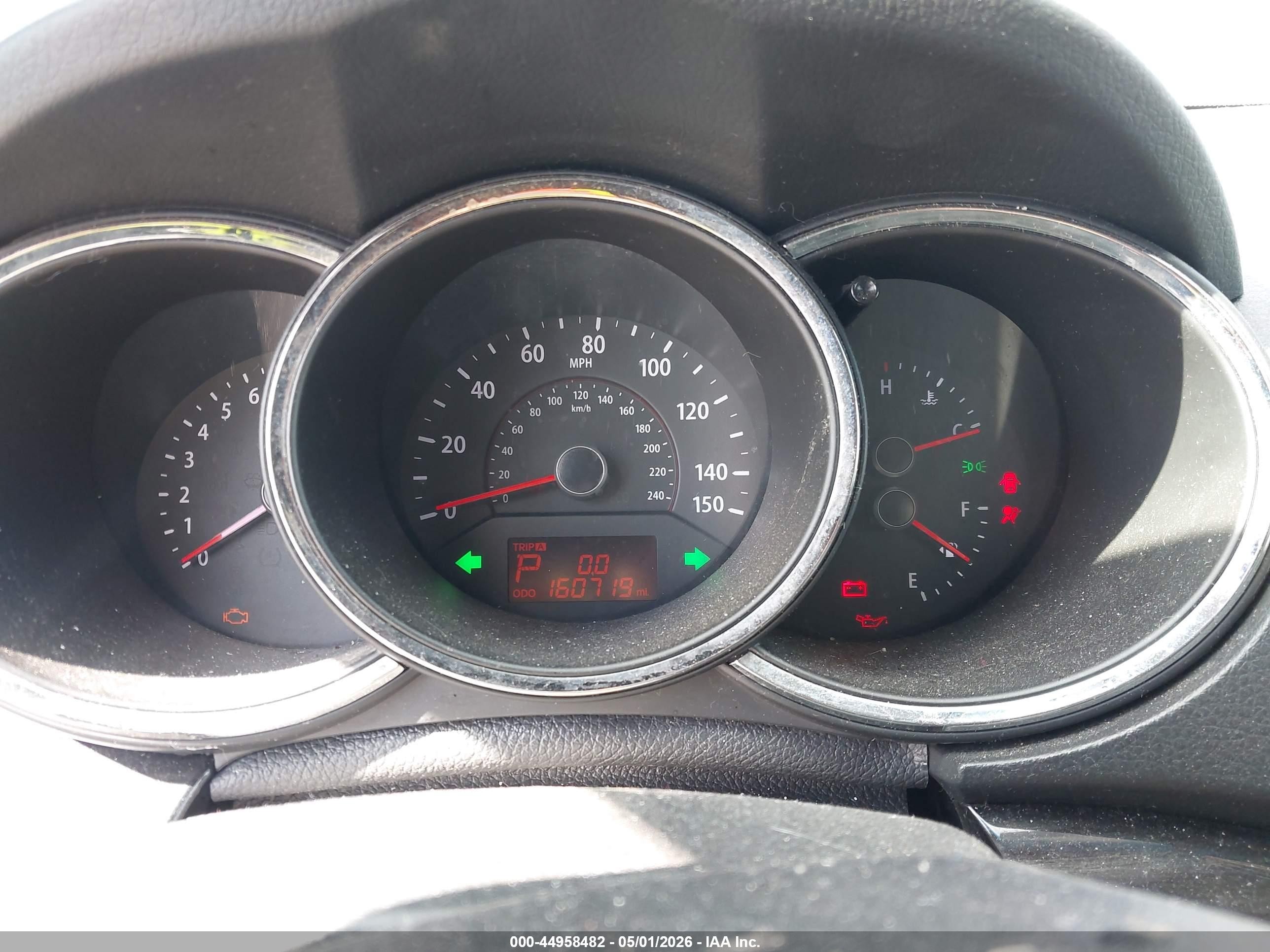 2013 Kia Sorento Lx V6 Gray vin: 5XYKTDA29DG310882