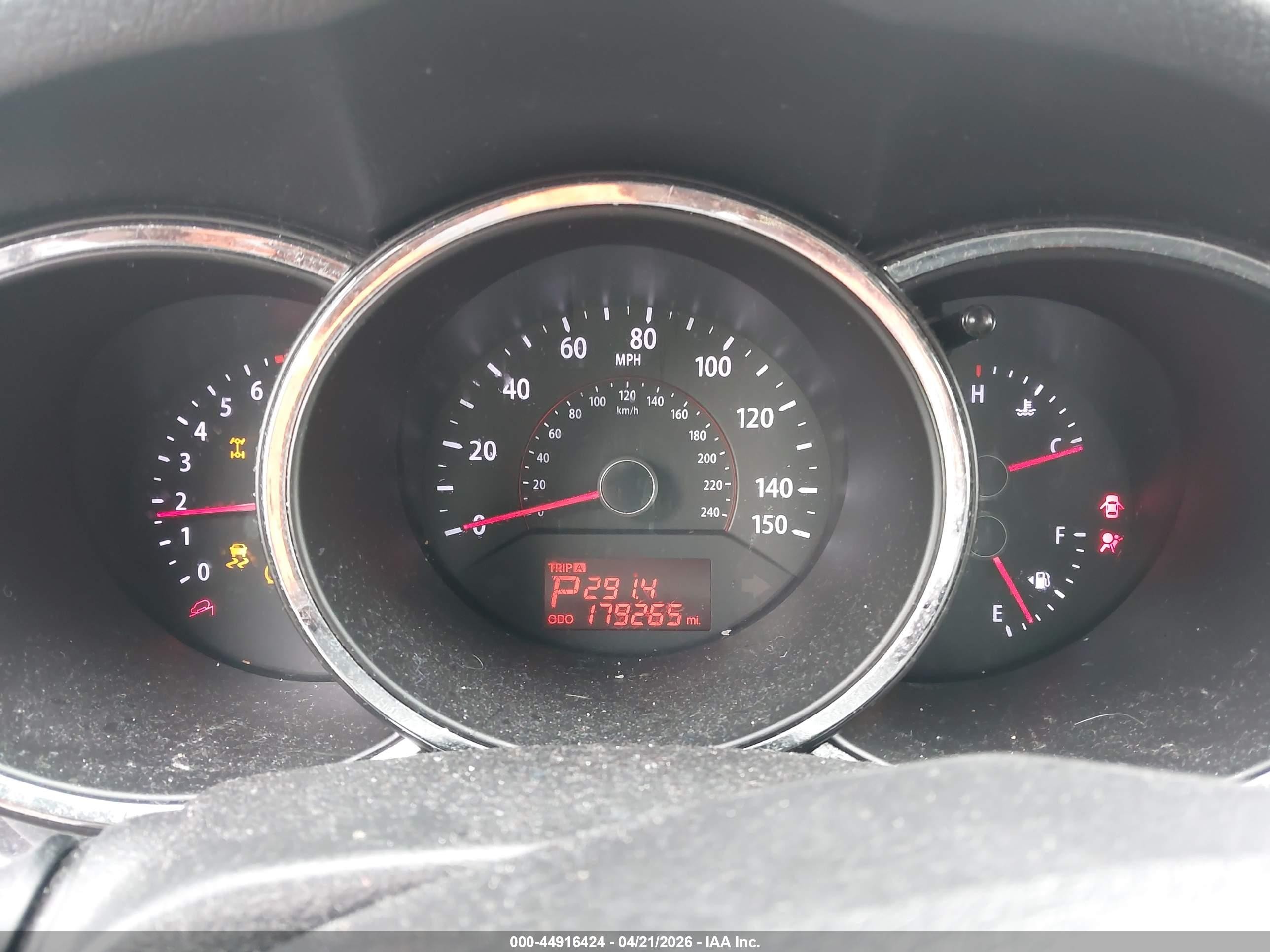 2013 Kia Sorento Lx V6 Black vin: 5XYKTDA29DG319257