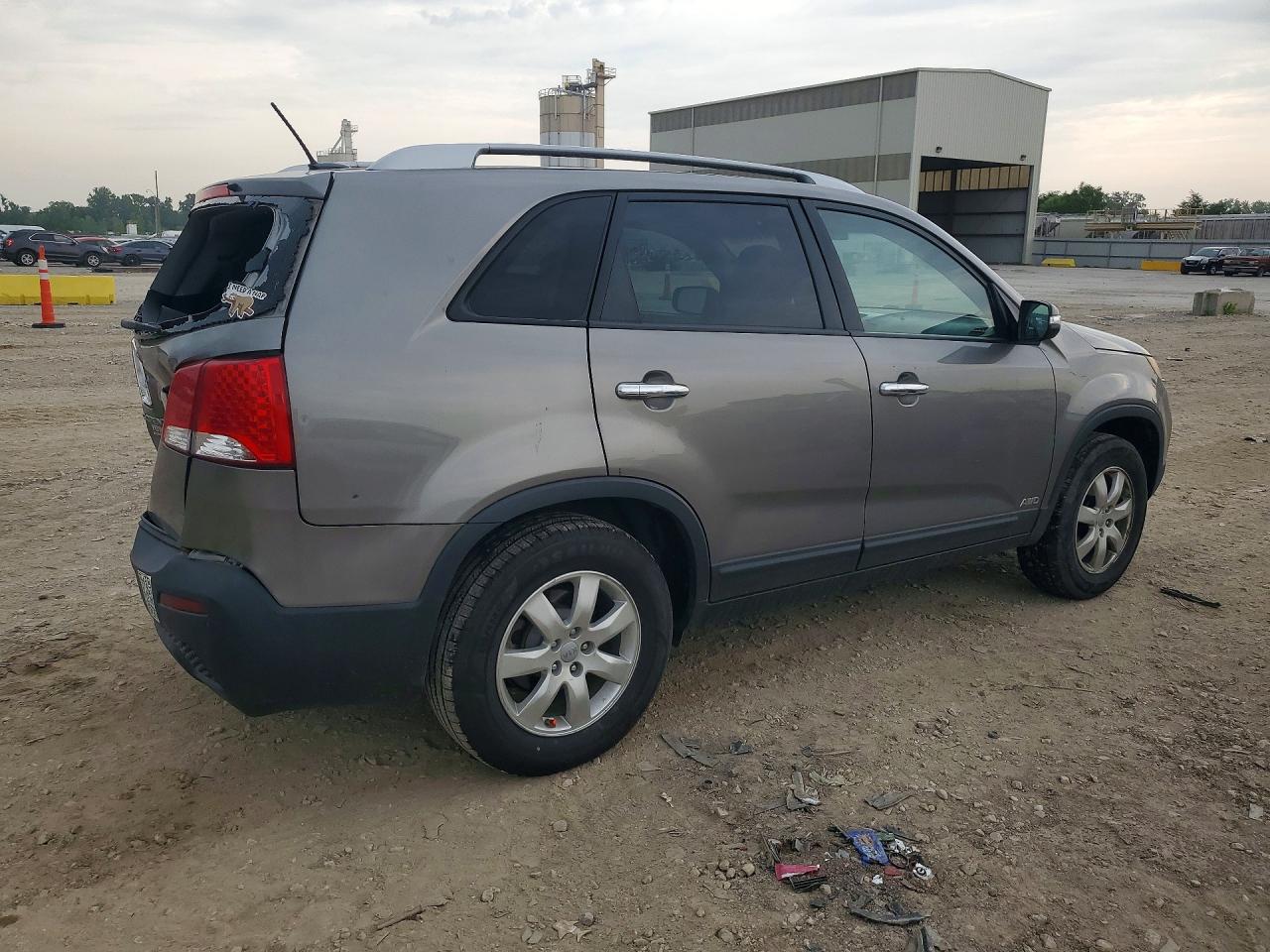 2013 Kia Sorento Lx Brown vin: 5XYKTDA29DG404289