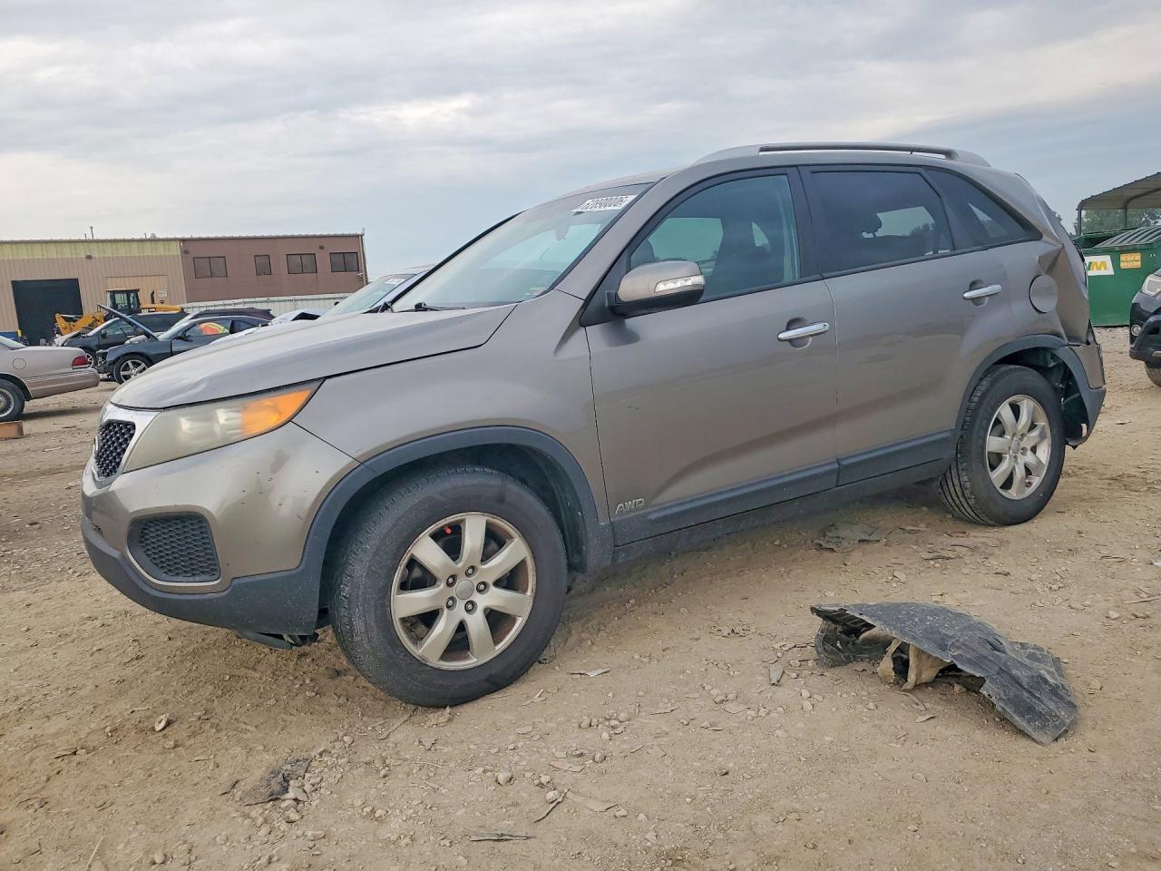 2013 Kia Sorento Lx Brown vin: 5XYKTDA29DG404289