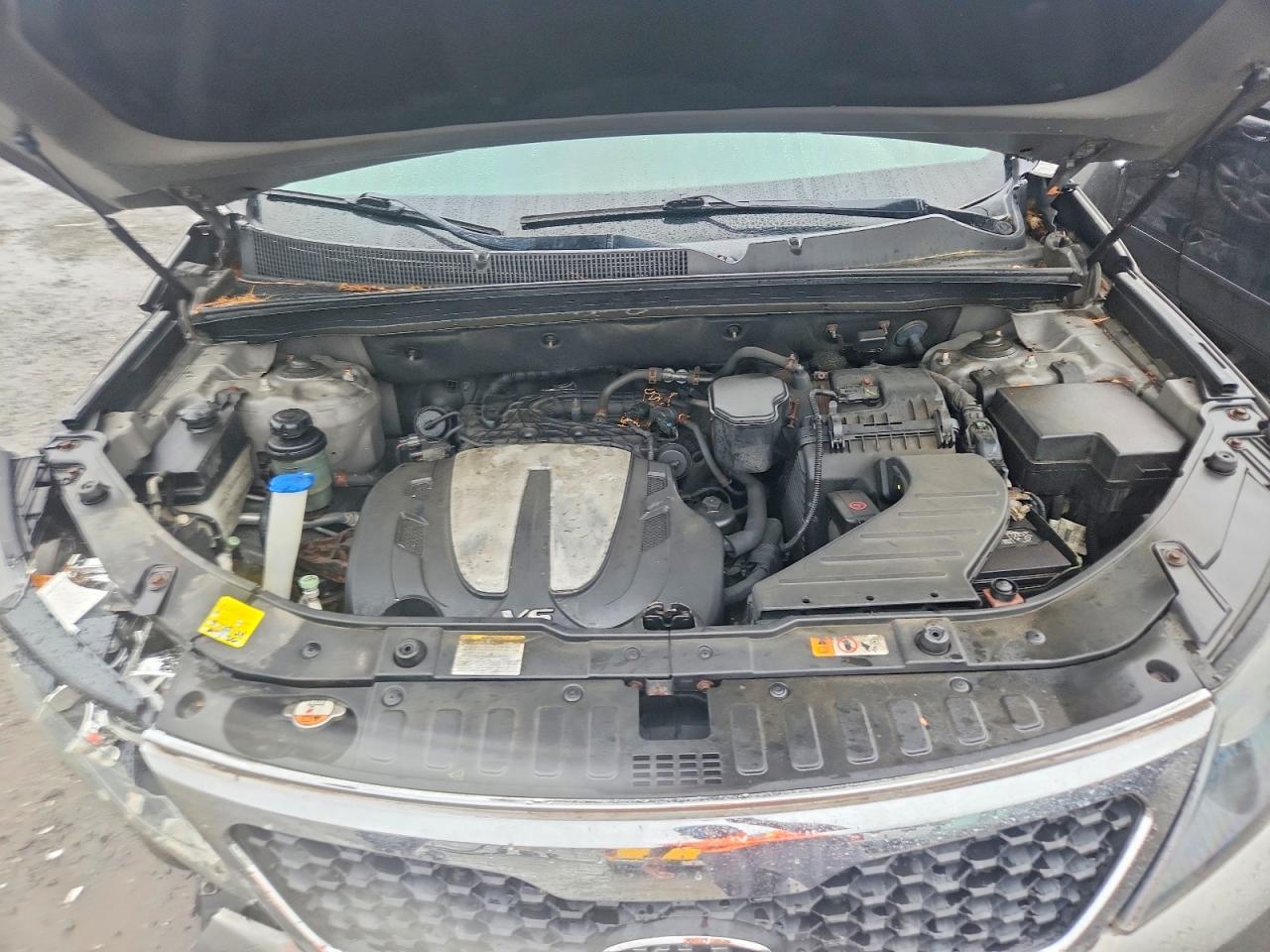 2013 Kia Sorento Lx Gray vin: 5XYKTDA2XDG383629