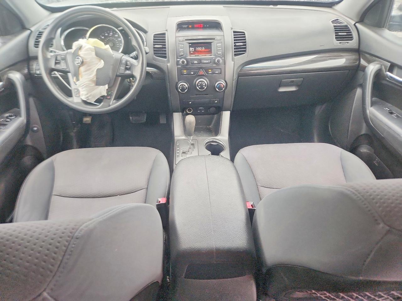 2013 Kia Sorento Lx Gray vin: 5XYKTDA2XDG383629