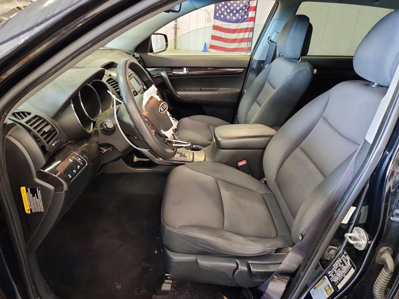 2013 Kia Sorento Lx Черный vin: 5XYKTDA60DG405429