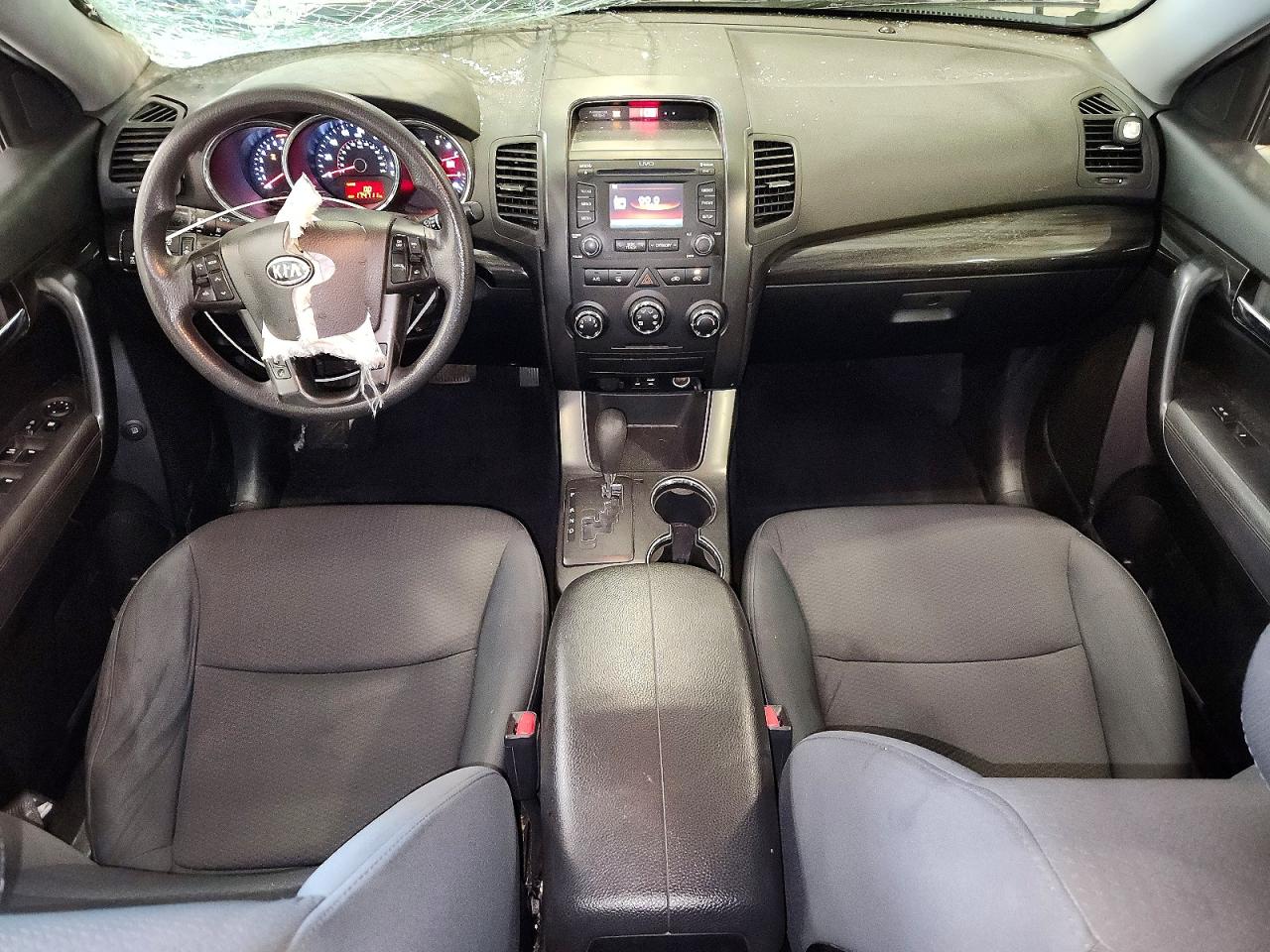 2013 Kia Sorento Lx Черный vin: 5XYKTDA60DG405429