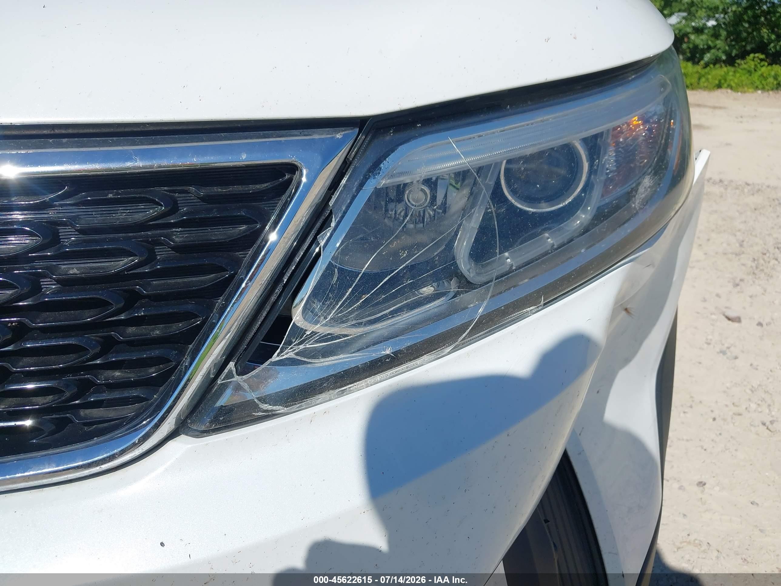 2014 Kia Sorento Lx White vin: 5XYKTDA60EG421454