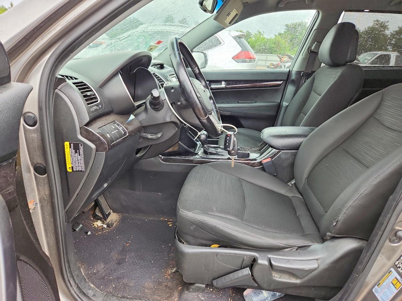 2014 Kia Sorento Lx Gray vin: 5XYKTDA60EG502227