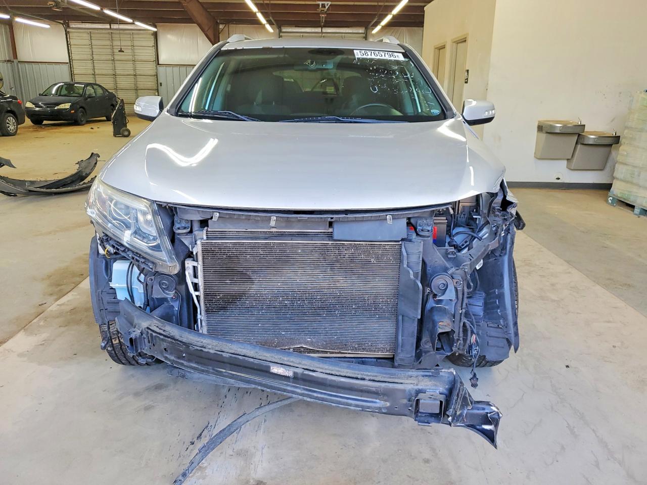 2015 Kia Sorento Lx Silver vin: 5XYKTDA60FG616987