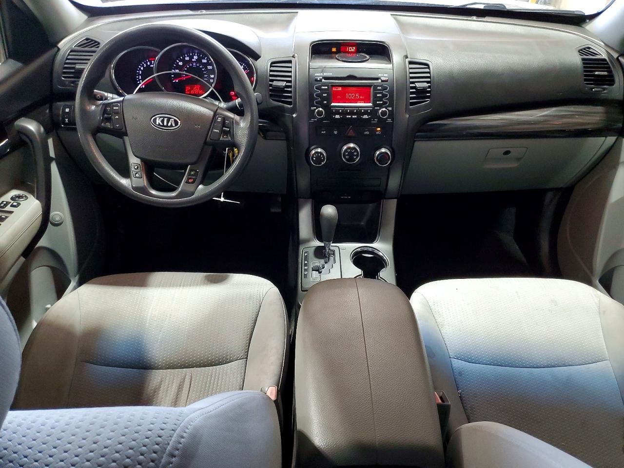 2012 Kia Sorento Lx Gray vin: 5XYKTDA61CG238478