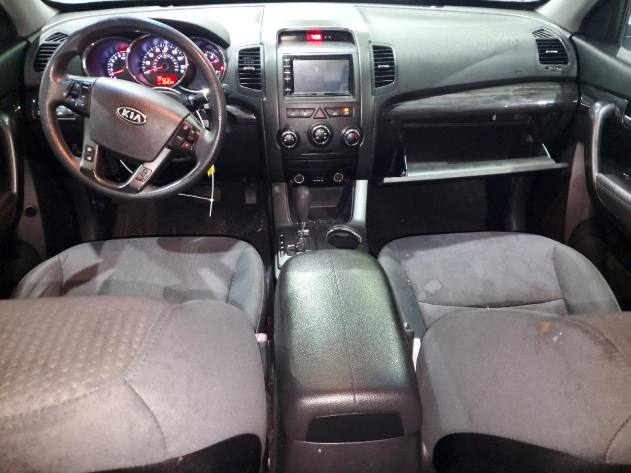 2013 Kia Sorento Lx Silver vin: 5XYKTDA61DG370951