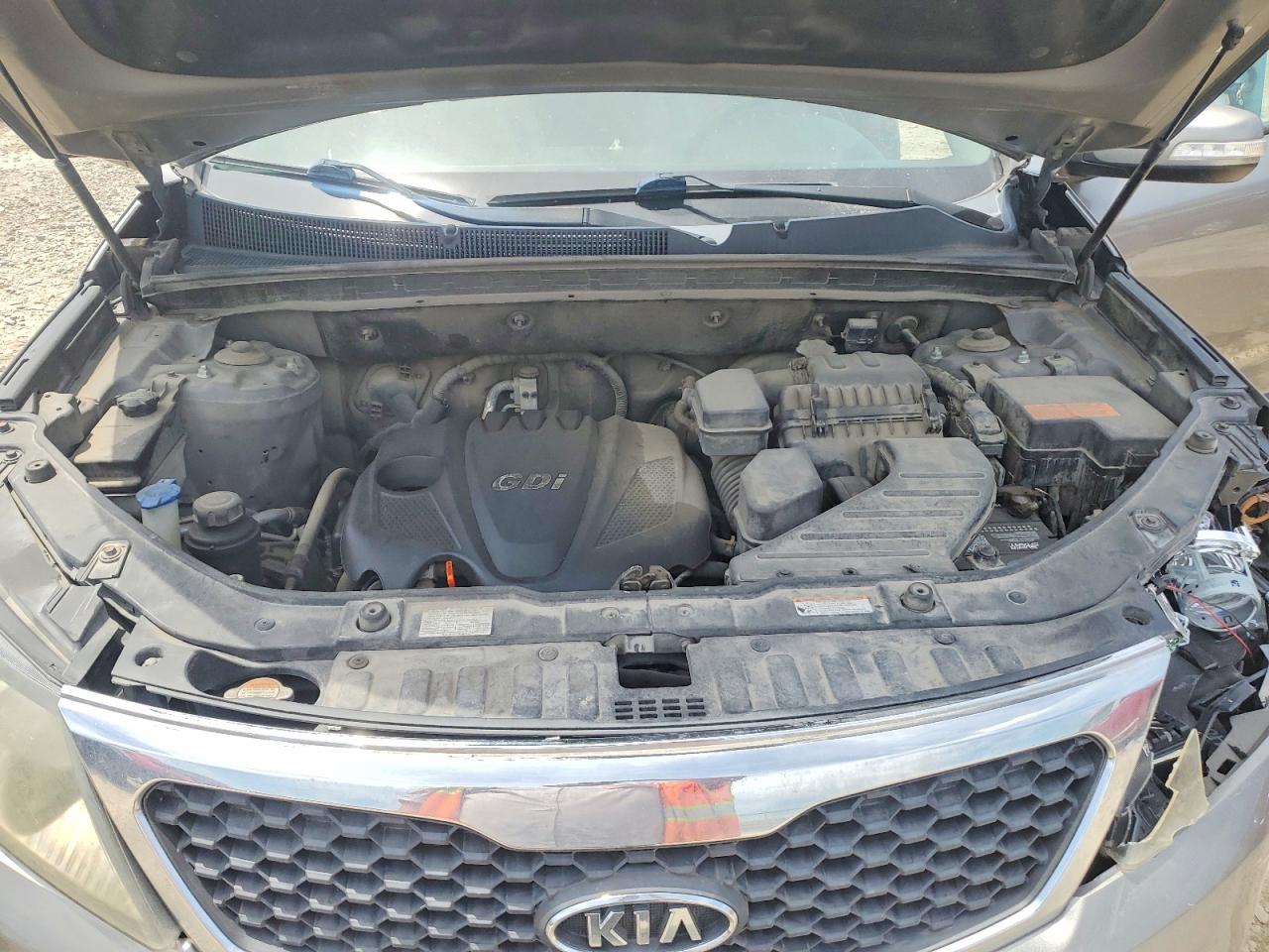 2012 Kia Sorento Lx Серый vin: 5XYKTDA62CG231782