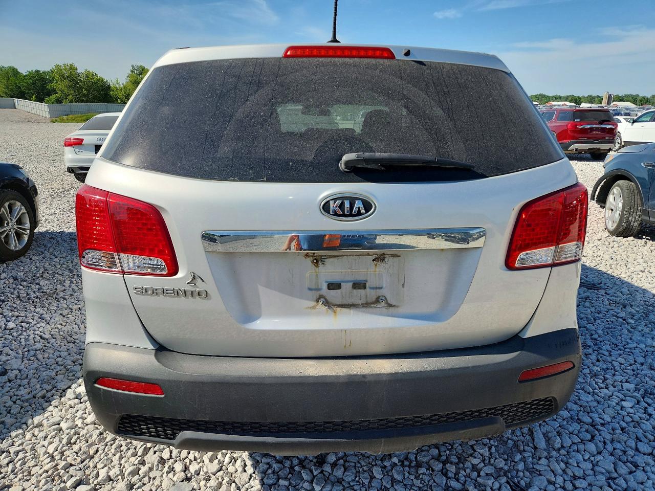 2013 Kia Sorento Lx Gray vin: 5XYKTDA62DG356511