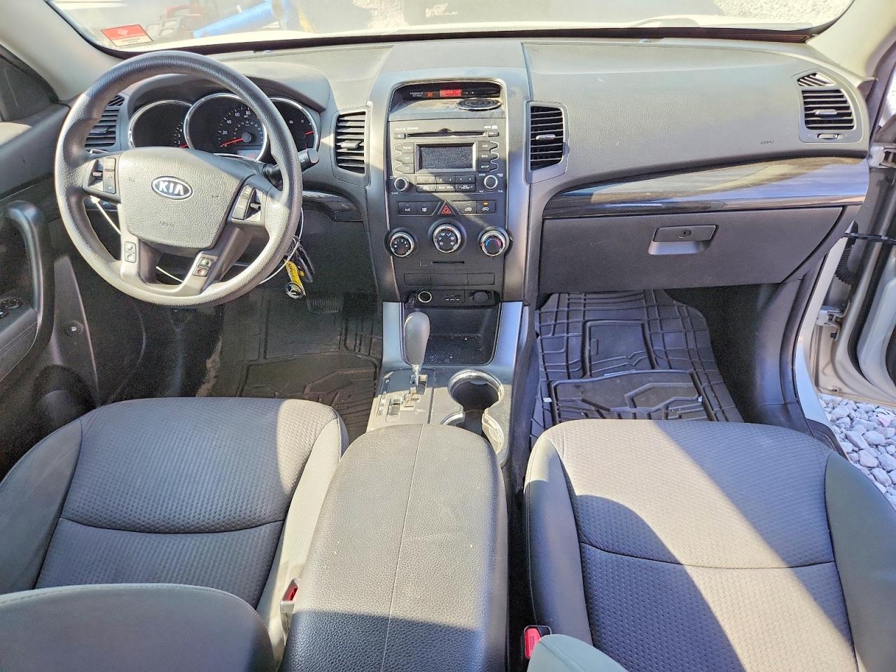 2013 Kia Sorento Lx Gray vin: 5XYKTDA62DG356511