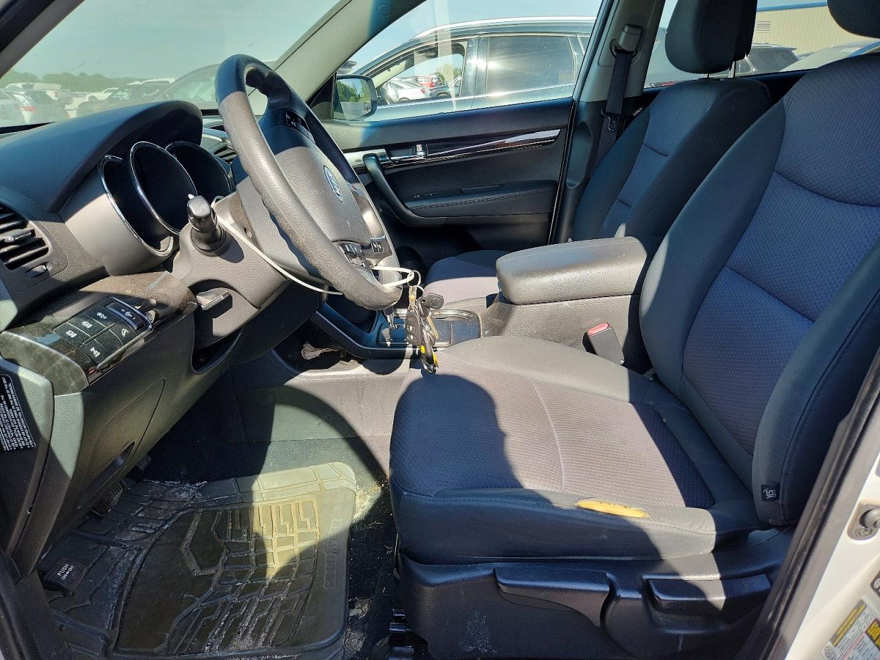 2013 Kia Sorento Lx Gray vin: 5XYKTDA62DG356511