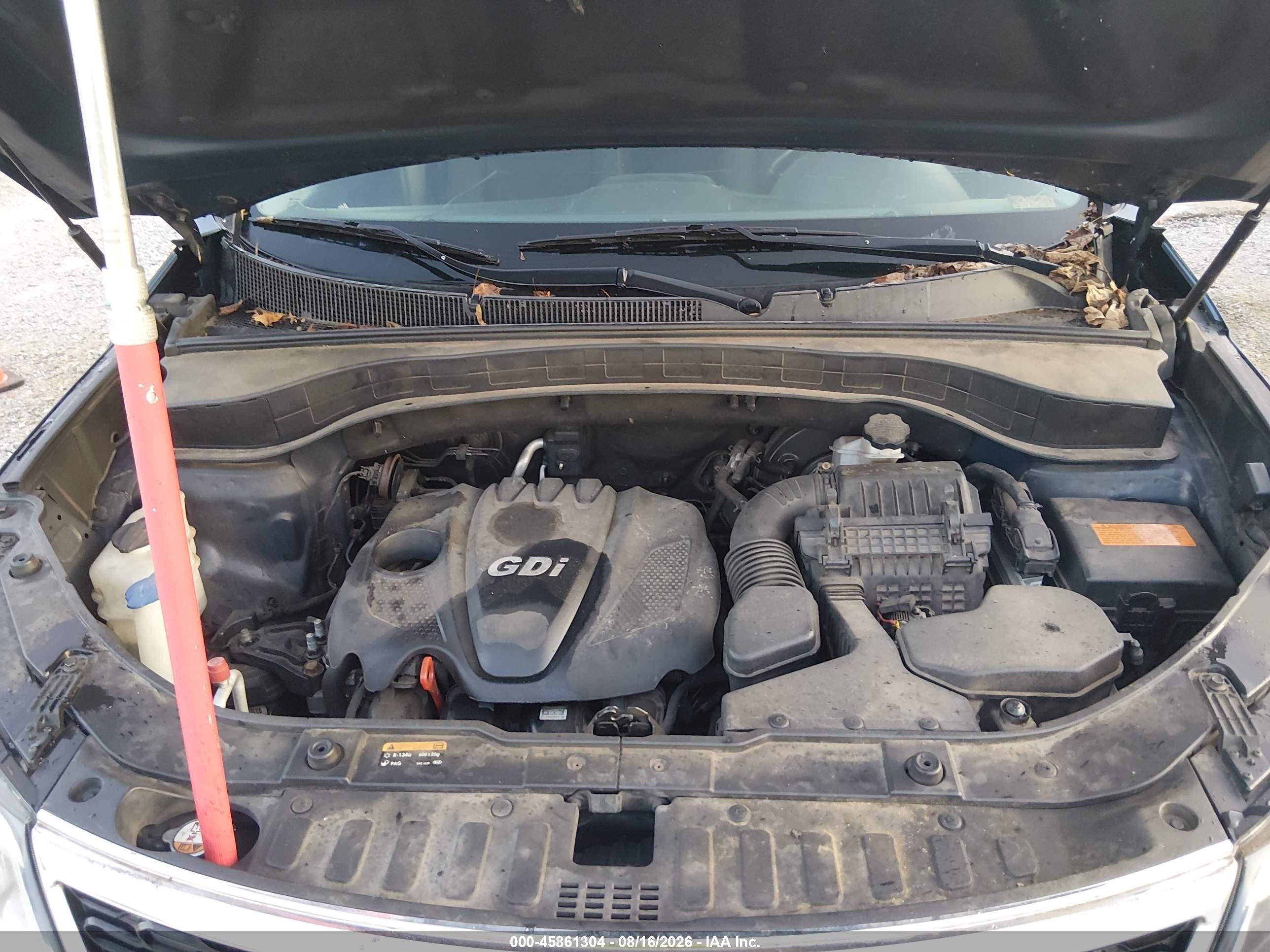 2014 Kia Sorento Lx Navy vin: 5XYKTDA62EG543880