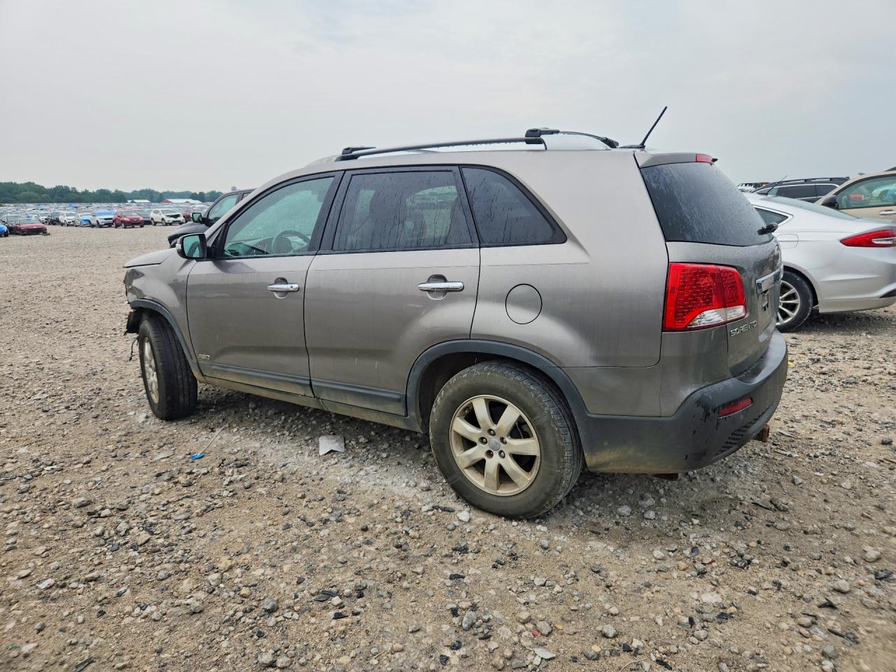 2012 Kia Sorento Lx Gray vin: 5XYKTDA63CG236750
