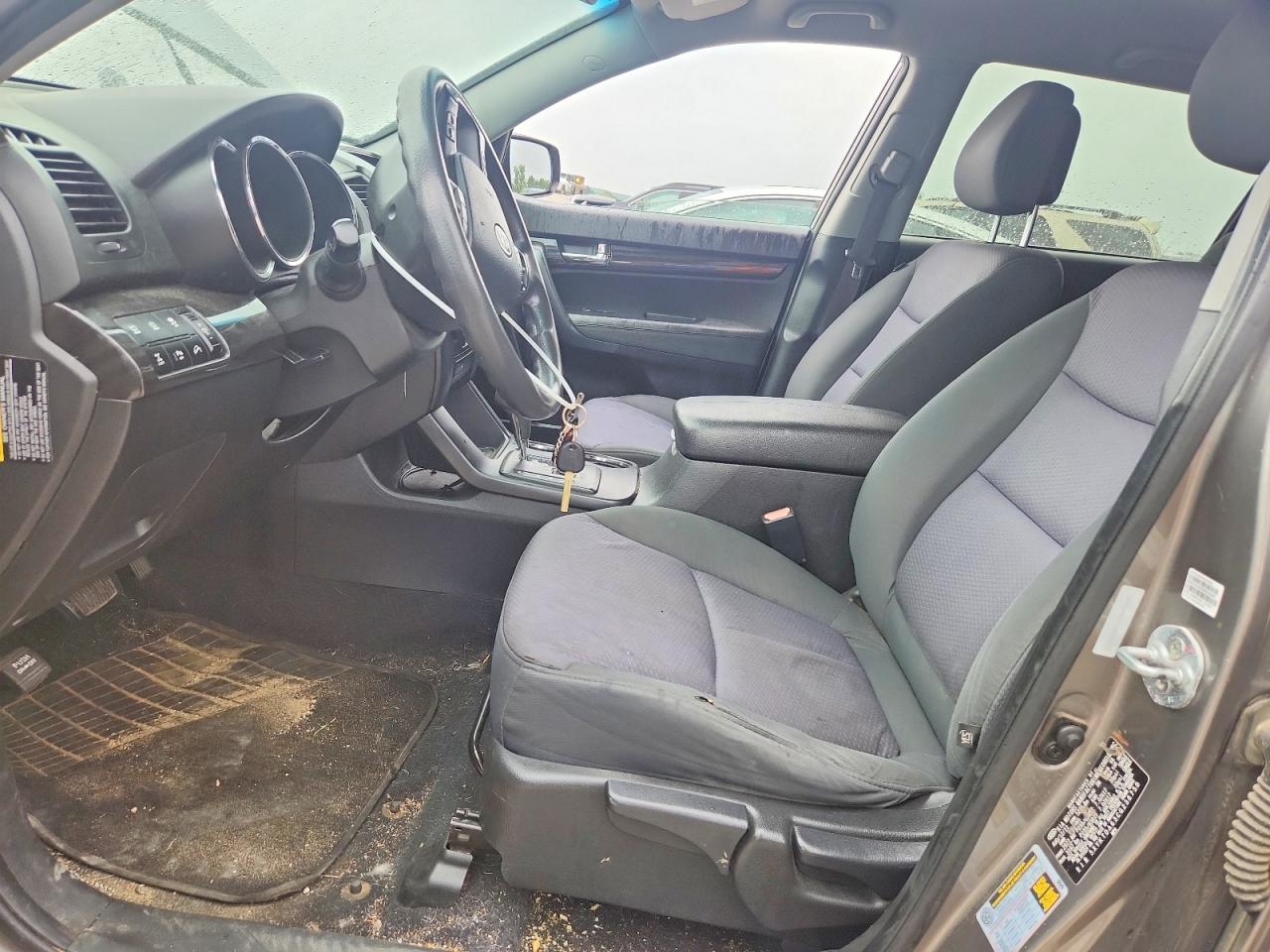 2012 Kia Sorento Lx Gray vin: 5XYKTDA63CG236750