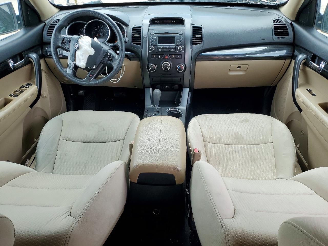 2013 Kia Sorento Lx Silver vin: 5XYKTDA63DG406347