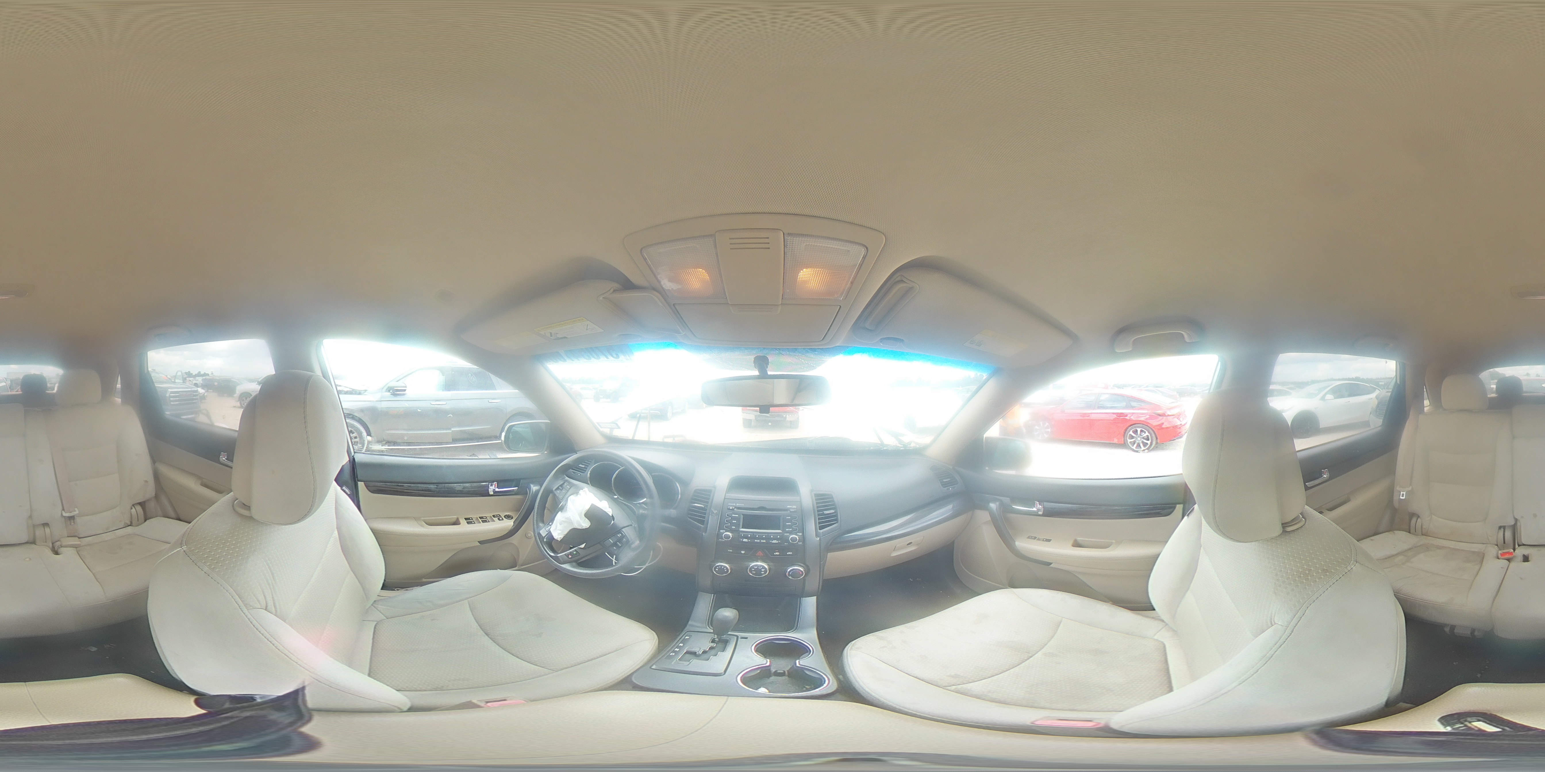 2013 Kia Sorento Lx Silver vin: 5XYKTDA63DG406347
