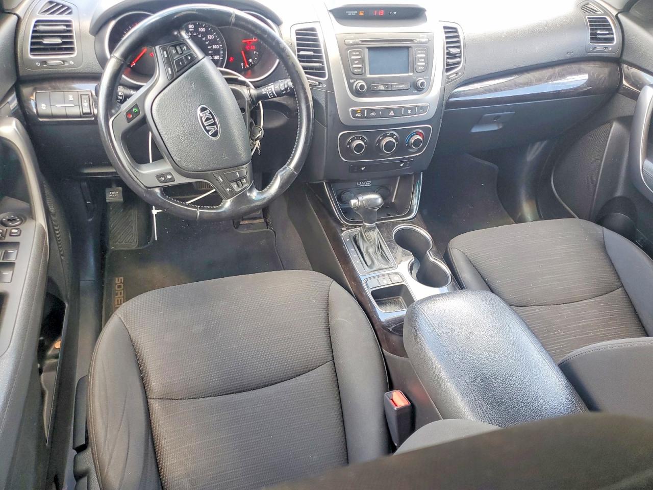 2014 Kia Sorento Lx Burgundy vin: 5XYKTDA63EG502495