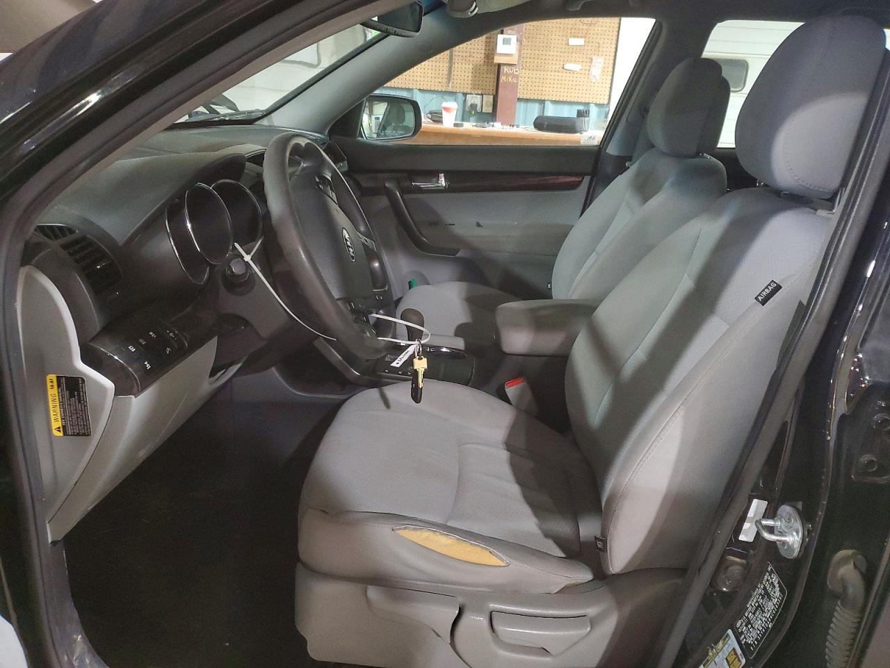 2012 Kia Sorento Lx Black vin: 5XYKTDA64CG265562
