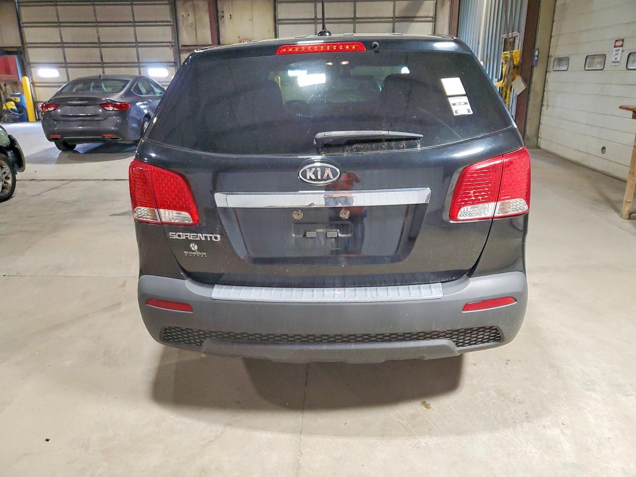 2012 Kia Sorento Lx Black vin: 5XYKTDA64CG265562