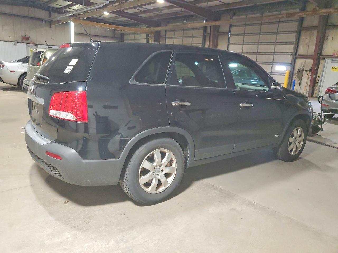 2012 Kia Sorento Lx Black vin: 5XYKTDA64CG265562