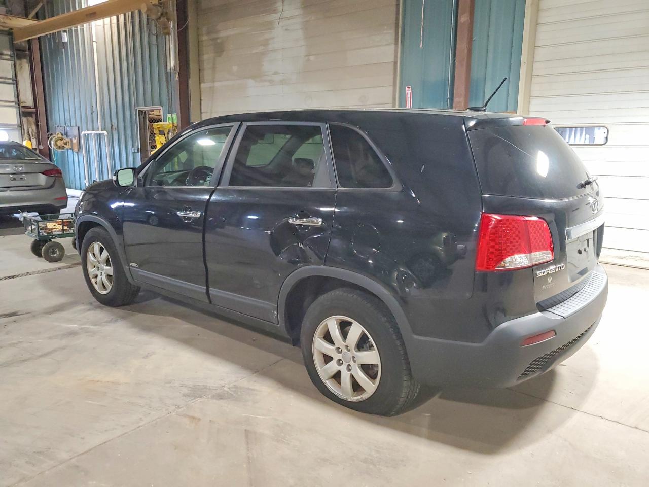 2012 Kia Sorento Lx Black vin: 5XYKTDA64CG265562