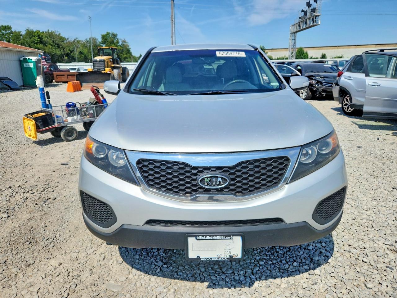 2013 Kia Sorento Lx Gray vin: 5XYKTDA64DG355991