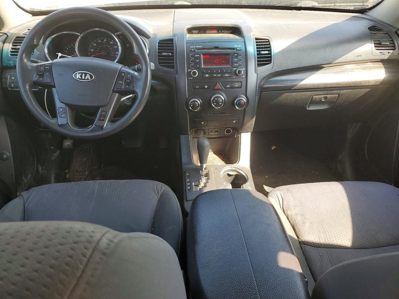 2012 Kia Sorento Lx Charcoal vin: 5XYKTDA65CG230934