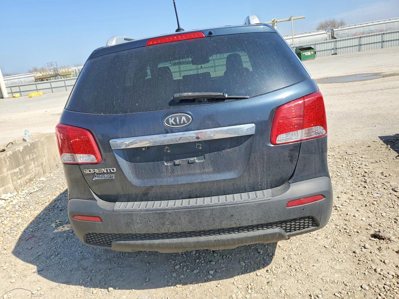 2012 Kia Sorento Lx Charcoal vin: 5XYKTDA65CG230934