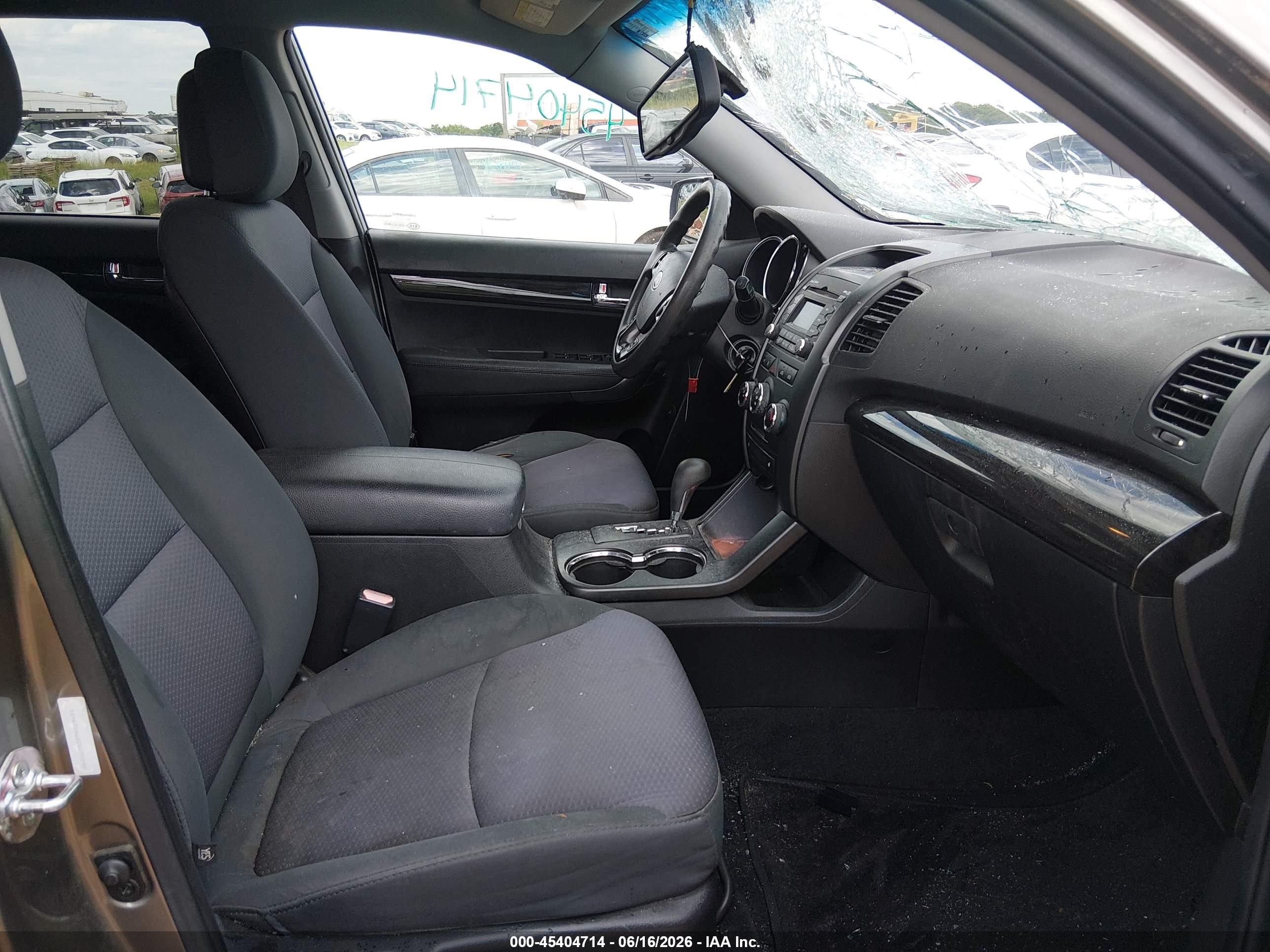 2012 Kia Sorento Lx Gray vin: 5XYKTDA65CG299090