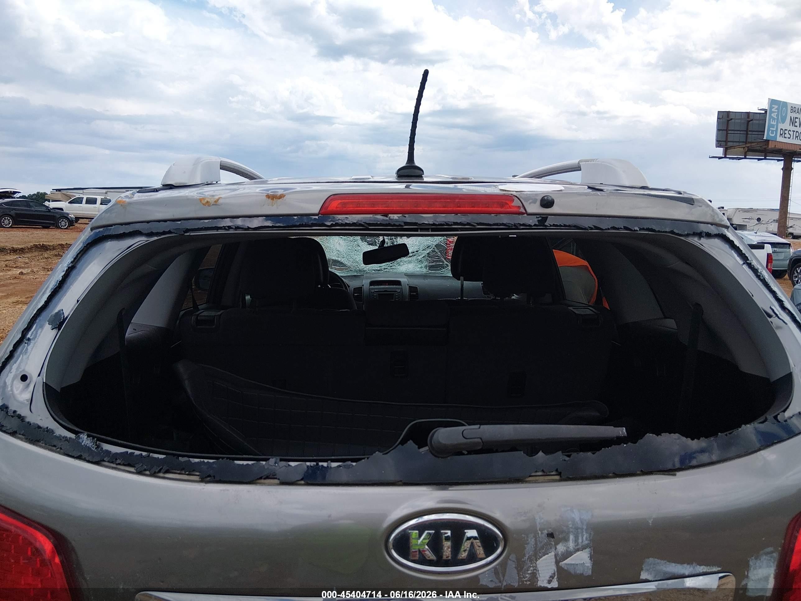 2012 Kia Sorento Lx Gray vin: 5XYKTDA65CG299090