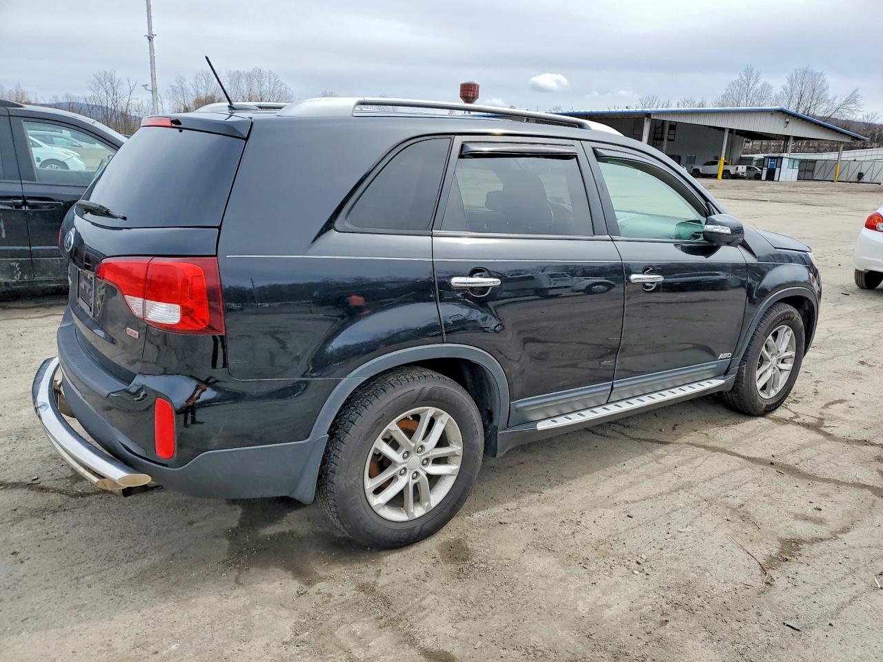 2014 Kia Sorento Black vin: 5XYKTDA65EG504894