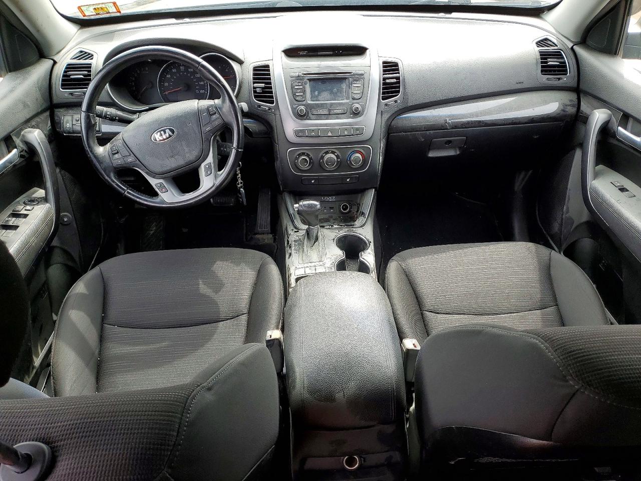 2014 Kia Sorento Black vin: 5XYKTDA65EG504894