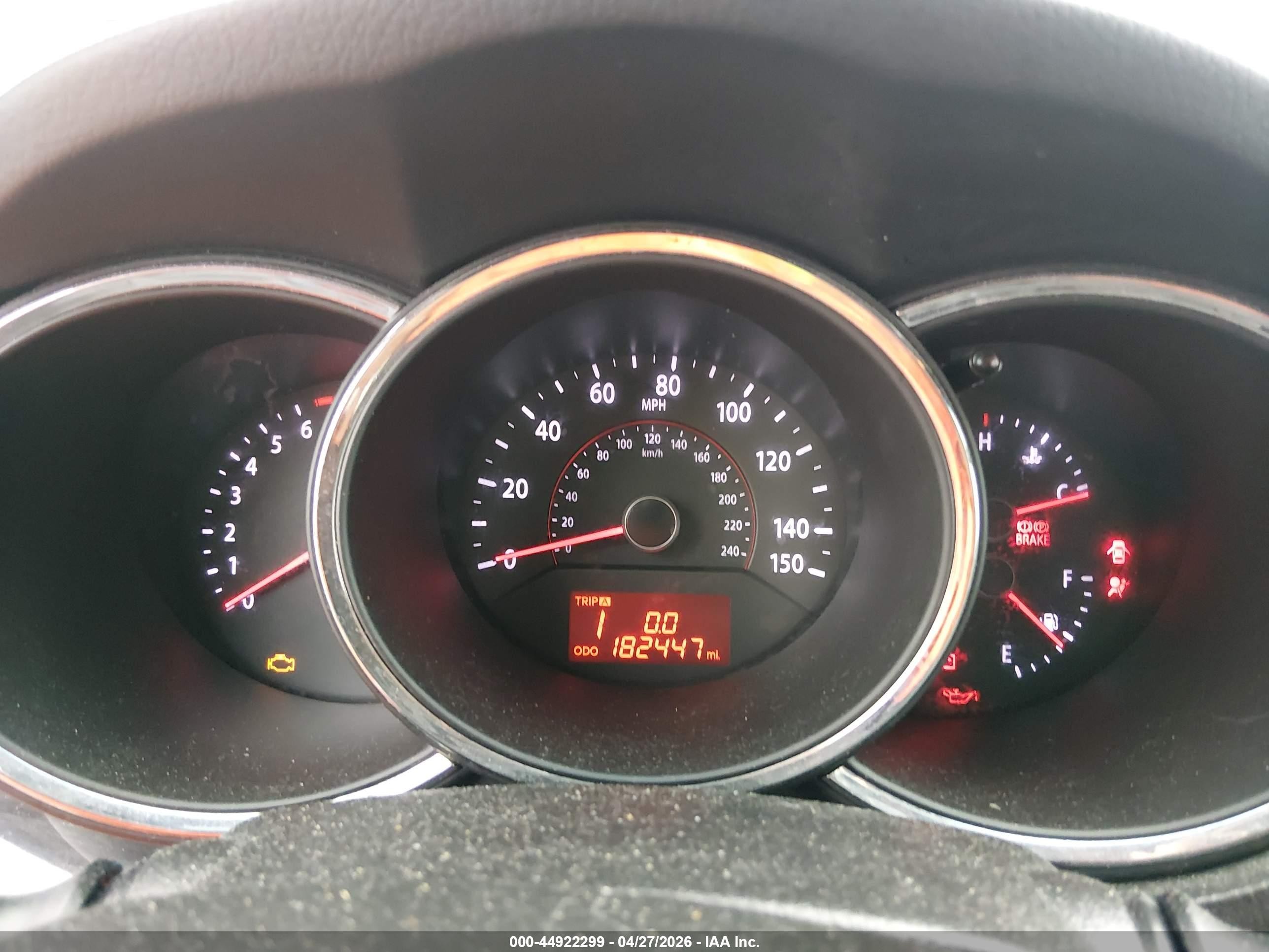 2012 Kia Sorento Lx Black vin: 5XYKTDA67CG242177