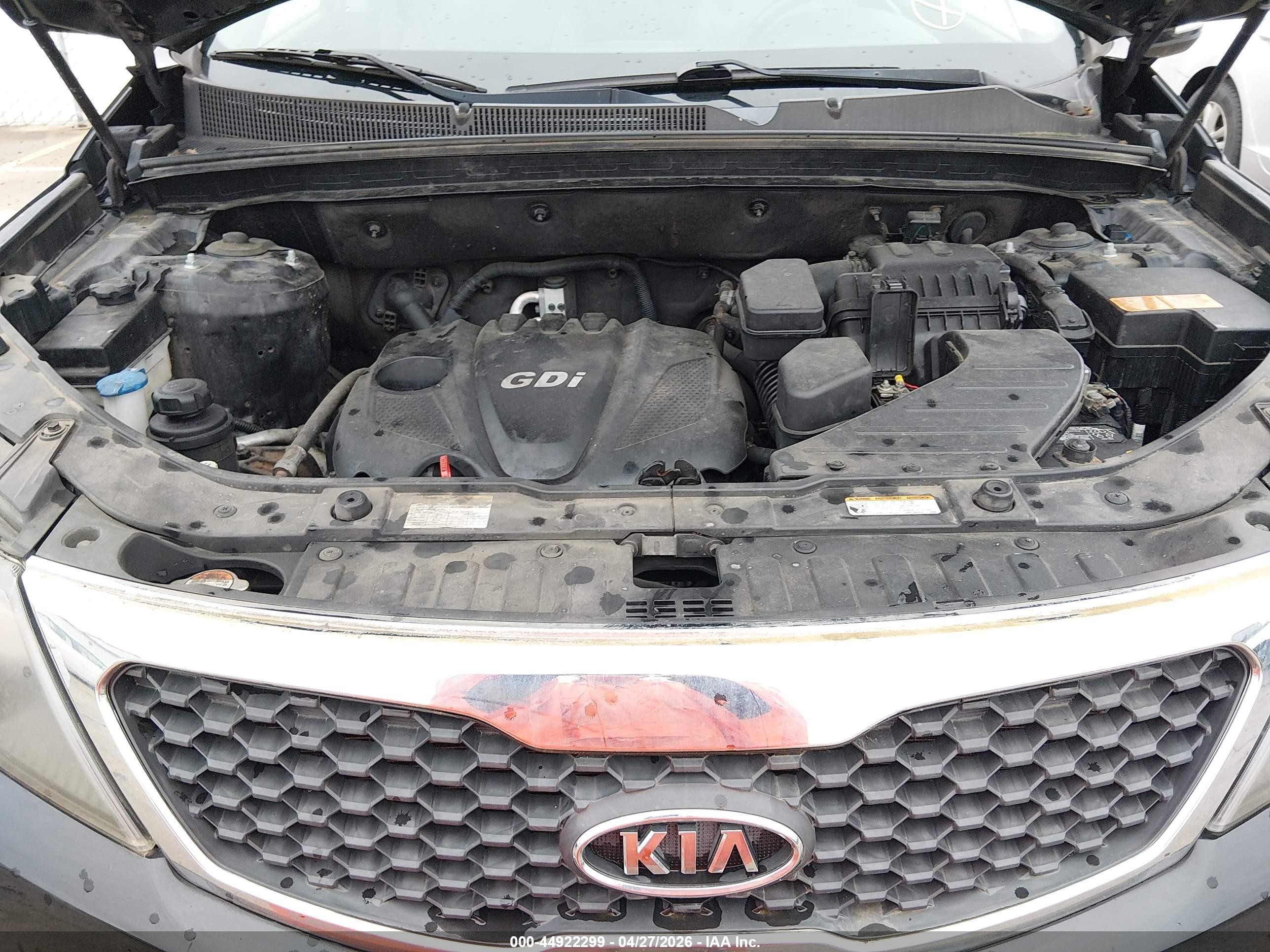 2012 Kia Sorento Lx Black vin: 5XYKTDA67CG242177