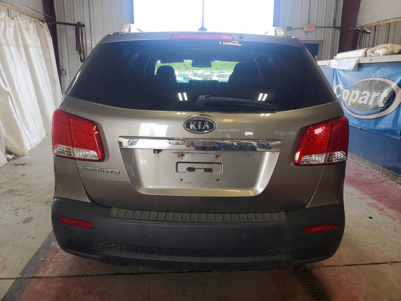 2013 Kia Sorento Lx Gray vin: 5XYKTDA67DG412958