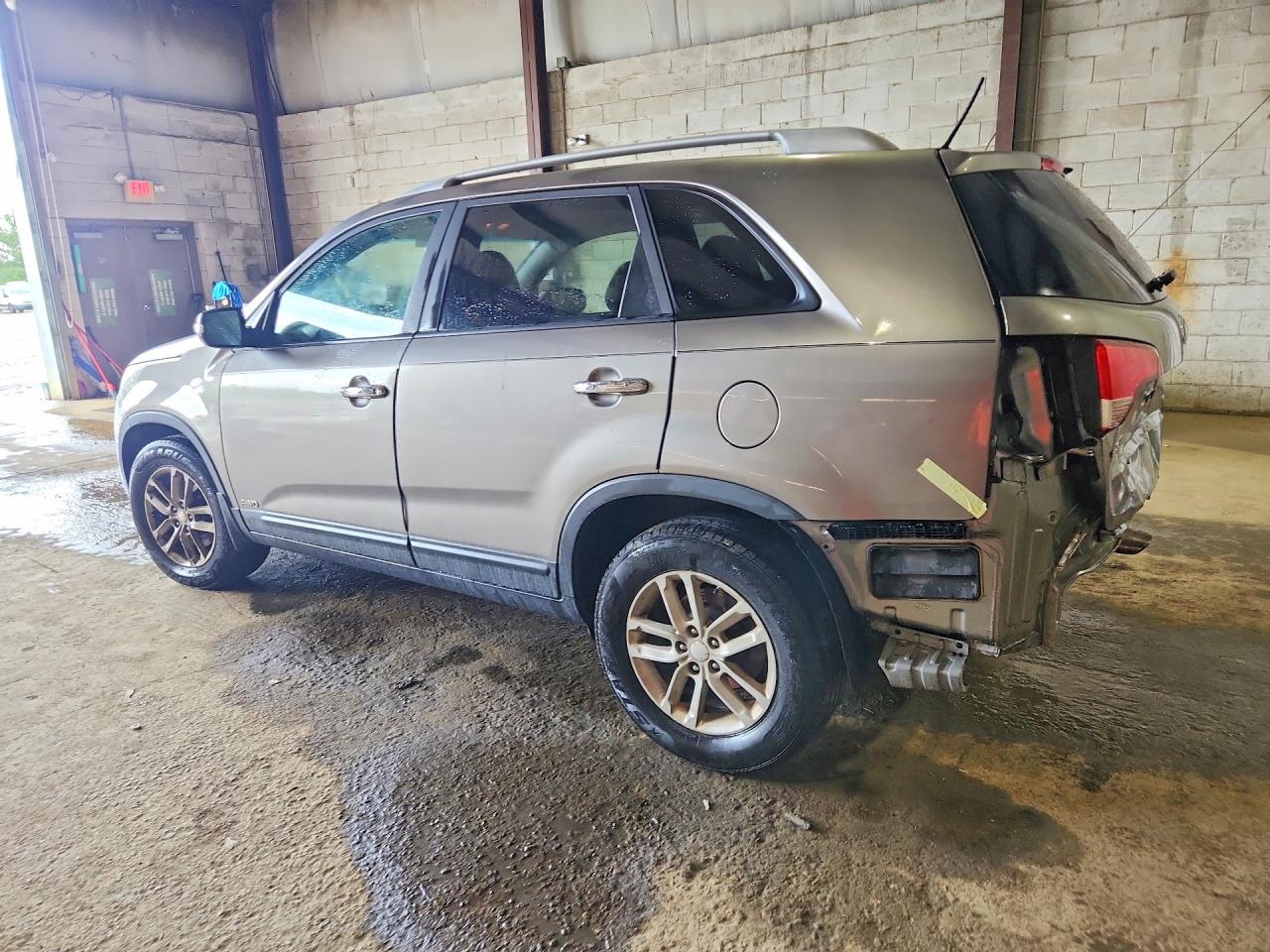 2015 Kia Sorento Lx Gray vin: 5XYKTDA67FG569747
