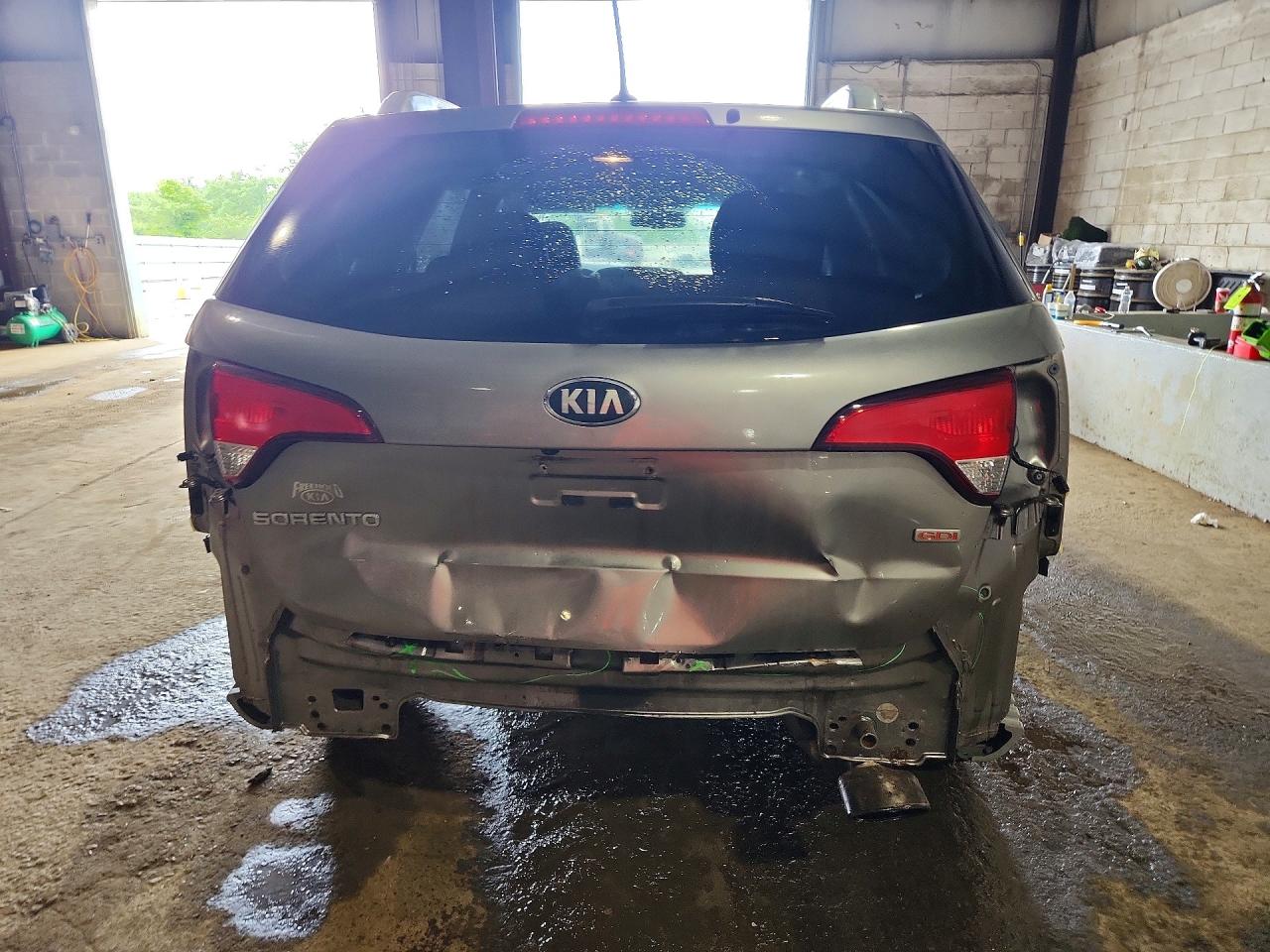 2015 Kia Sorento Lx Gray vin: 5XYKTDA67FG569747