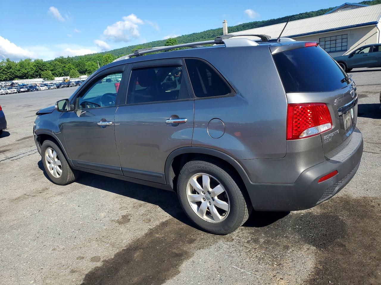 2012 Kia Sorento Lx Gray vin: 5XYKTDA68CG252278
