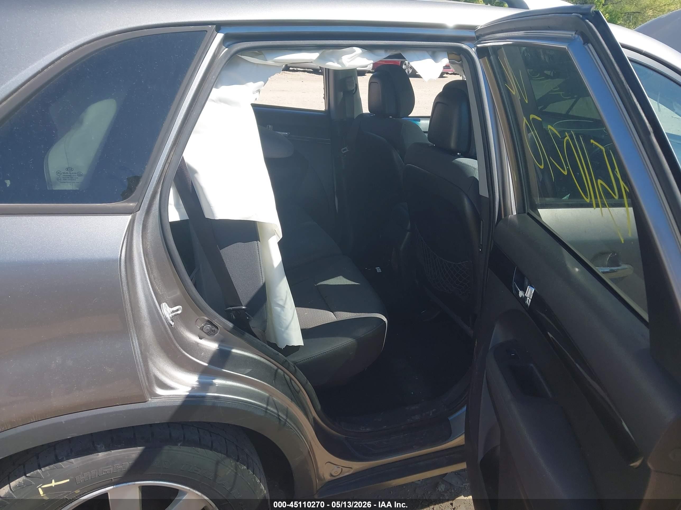 2012 Kia Sorento Lx Gray vin: 5XYKTDA68CG274667