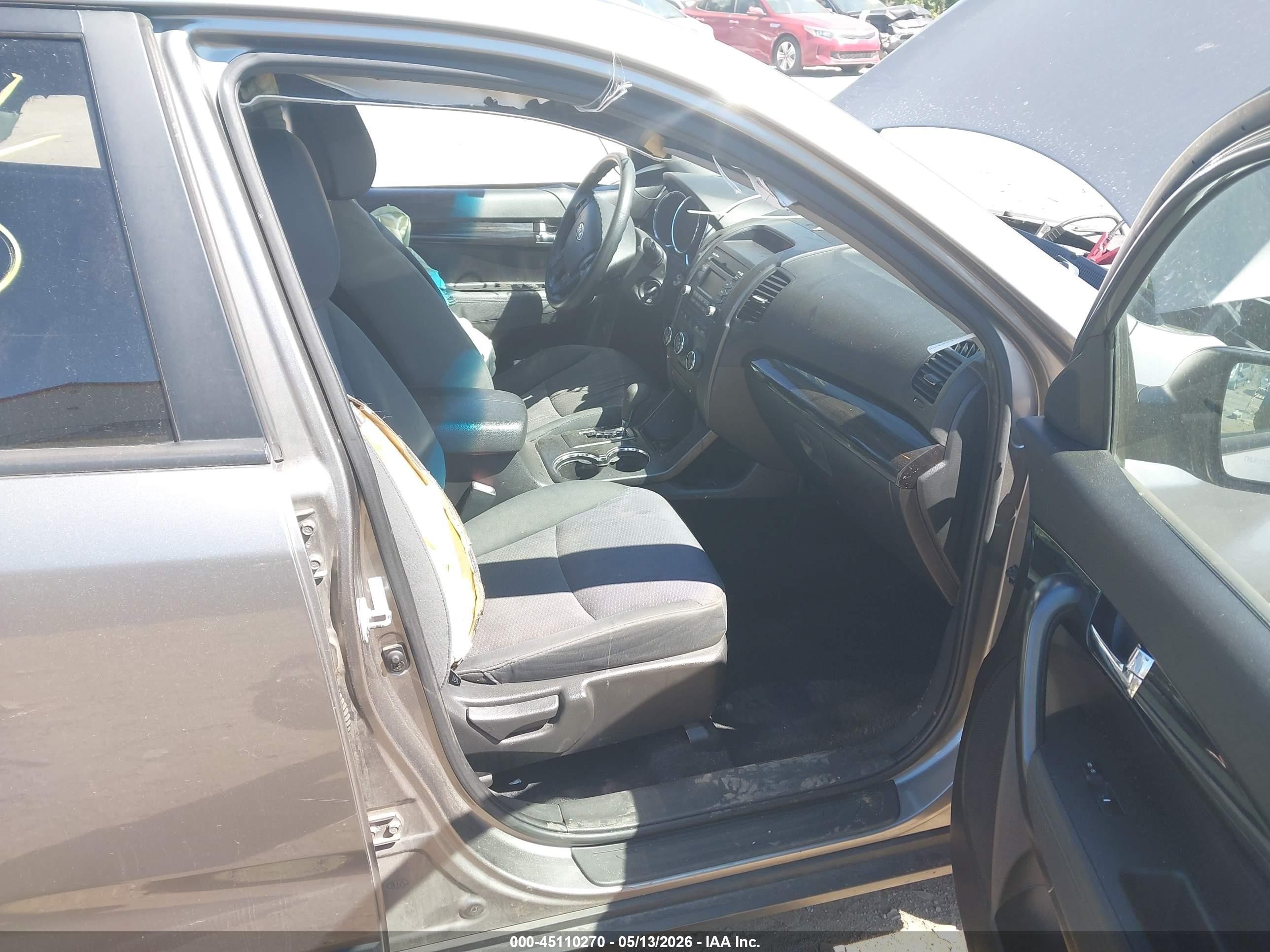 2012 Kia Sorento Lx Gray vin: 5XYKTDA68CG274667