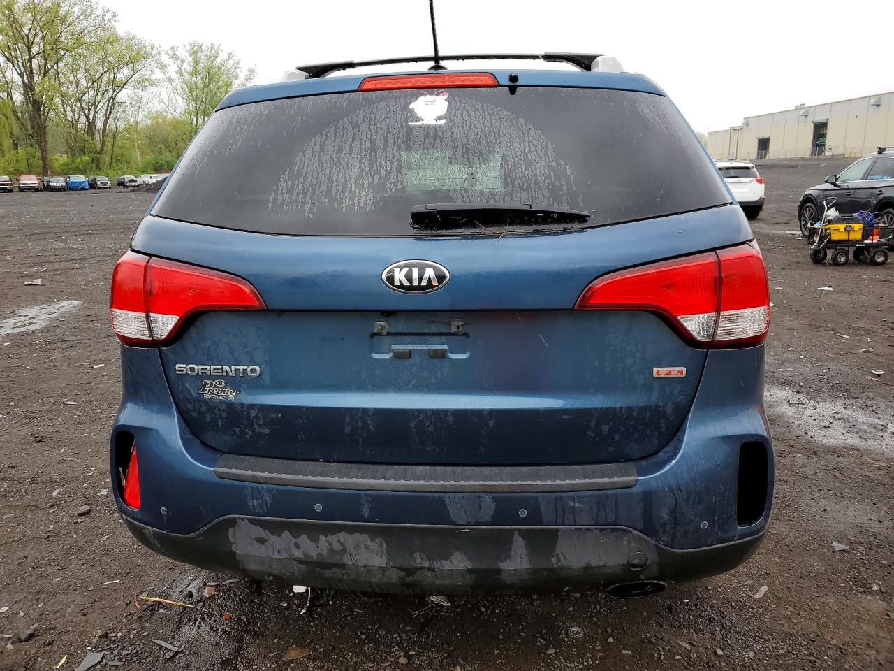 2015 Kia Sorento Lx Blue vin: 5XYKTDA68FG604778