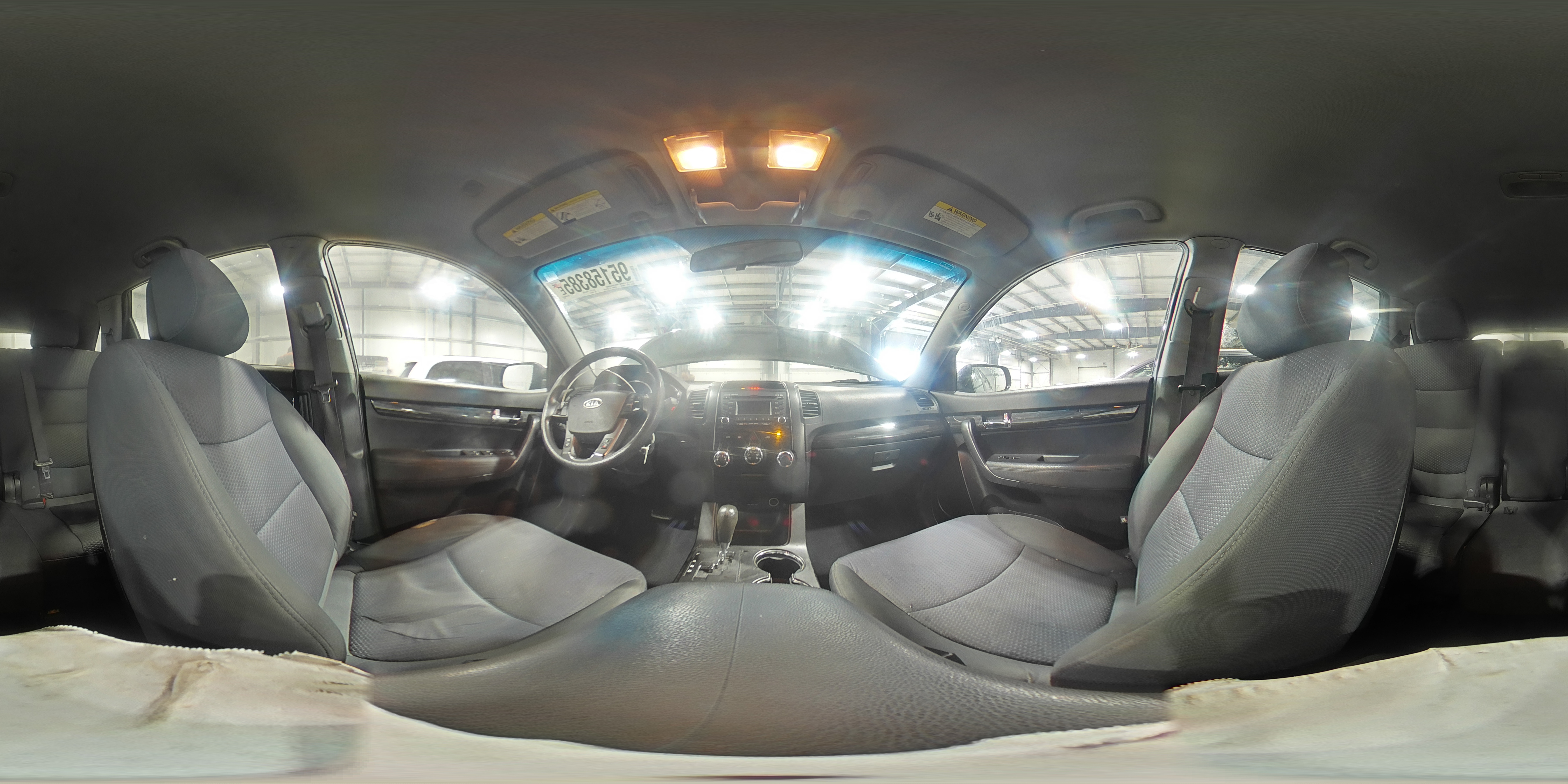 2013 Kia Sorento Lx Green vin: 5XYKTDA69DG332111